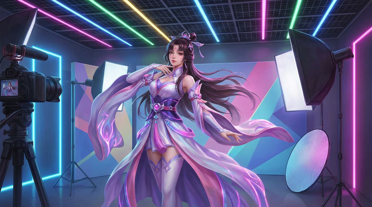 精神小妹传媒-cosplay写真拍摄